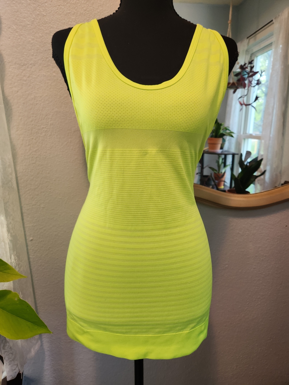 Nike Neon Yellow Athletic Tank Top